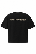 Oversized Heavyweight Cotton Tee – Black