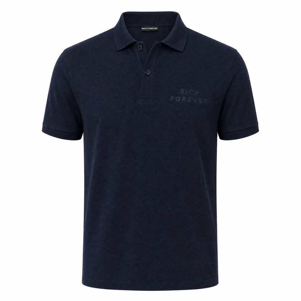Regular Heavyweight Cotton Polo Shirt — Men's