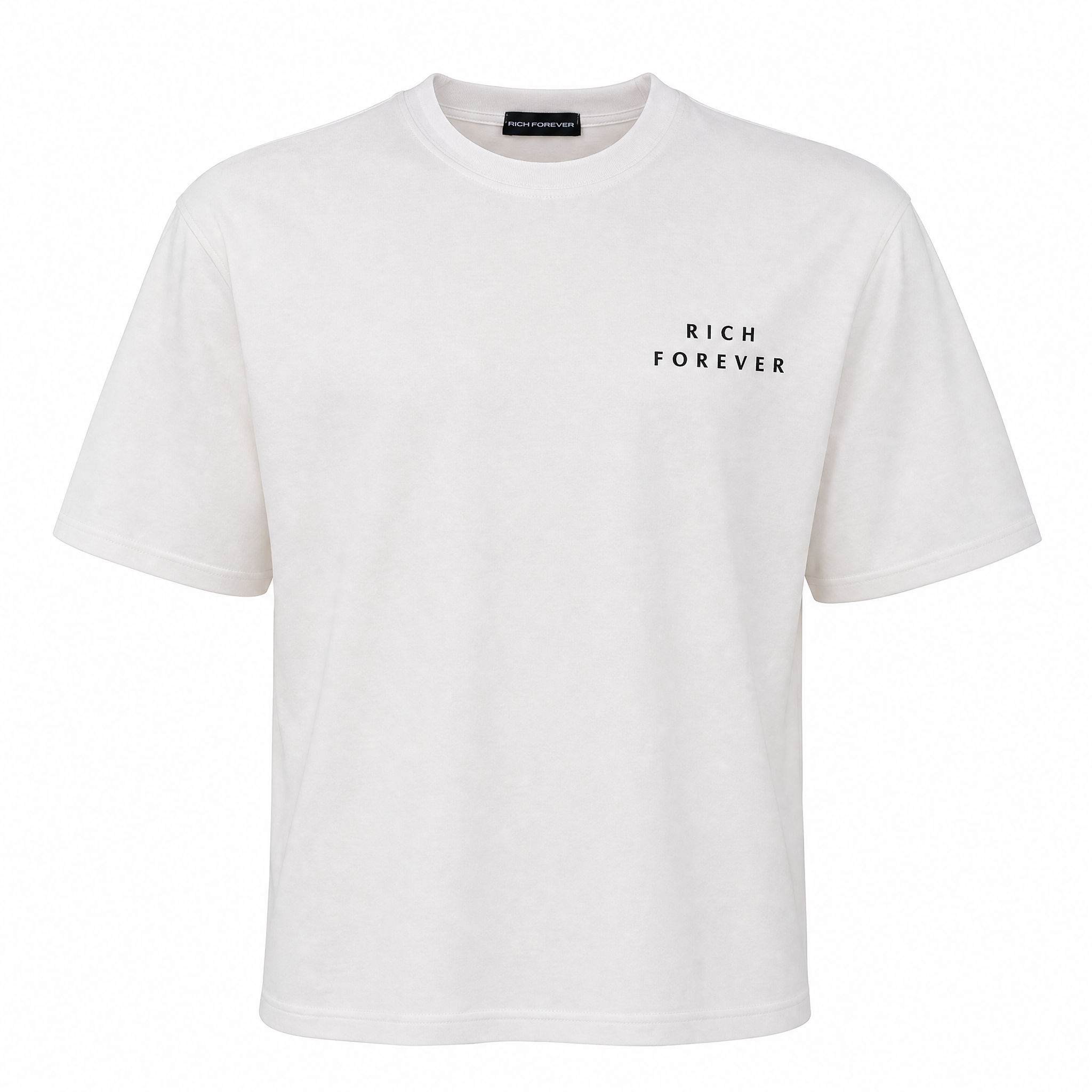 Oversize Heavyweight Cotton Tee — White